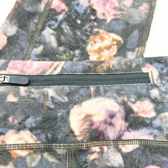 Lululemon Speed Up Tight Leggings 4 Frosted Rose Multi Floral Run Athleisure Gym - Picture 7 of 10